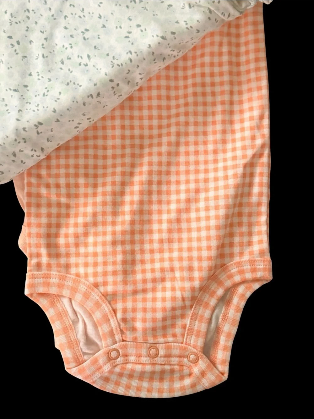Carter's Pale Yellow Lemon Print Short Sleeve Baby Onesie